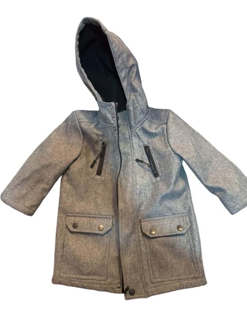 Urban Republic Toddler Boys Textured Soft Shell Hooded Jacket Size 3T